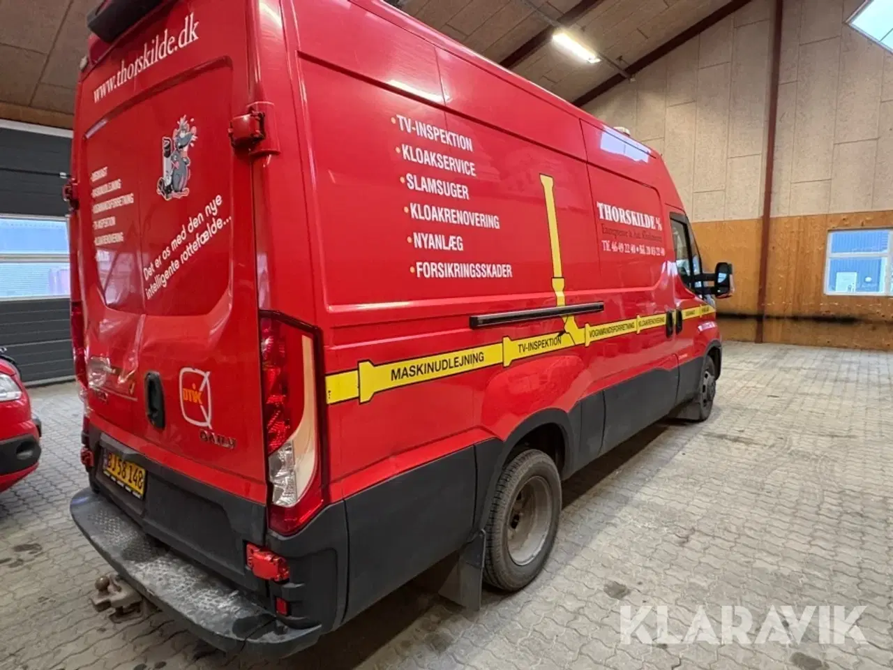 Billede 3 - Varebil Iveco Daily 3.0D 35C18 12 kubikmeter med komplet værktøjspakke