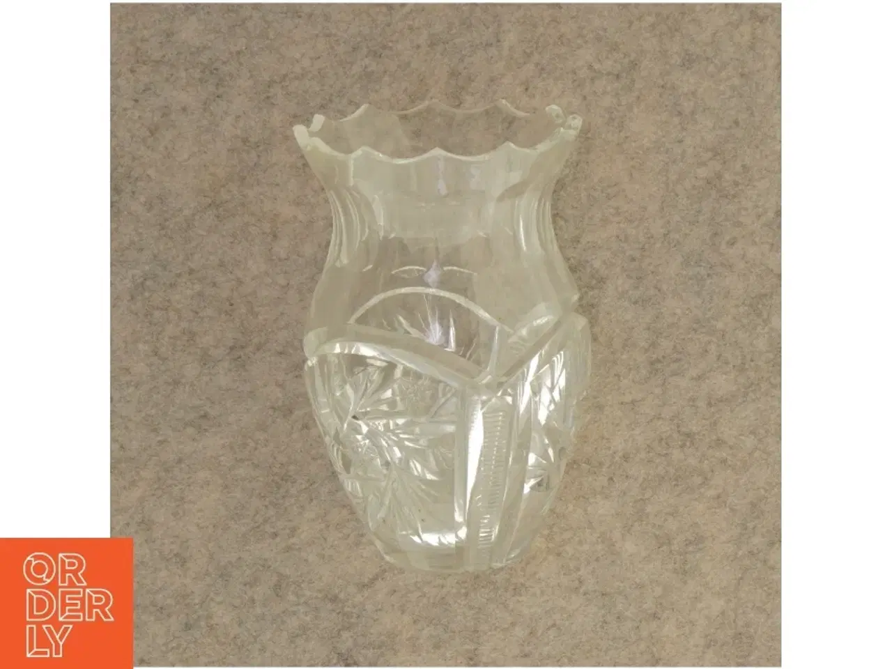 Billede 1 - Vase i krystal (str. 14 x 8 cm)