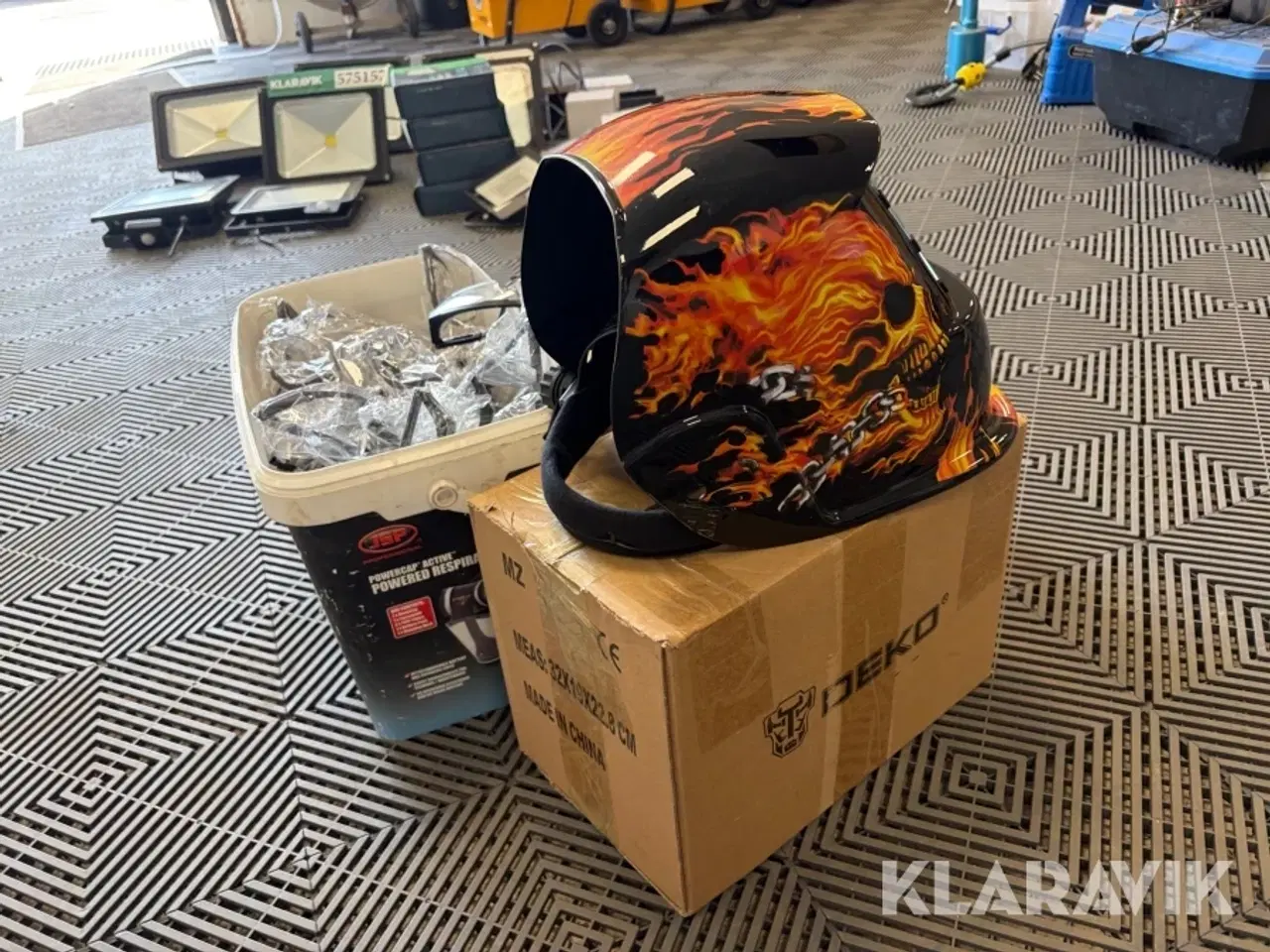 Billede 3 - Svejsehjelme og sikkerhedsbriller