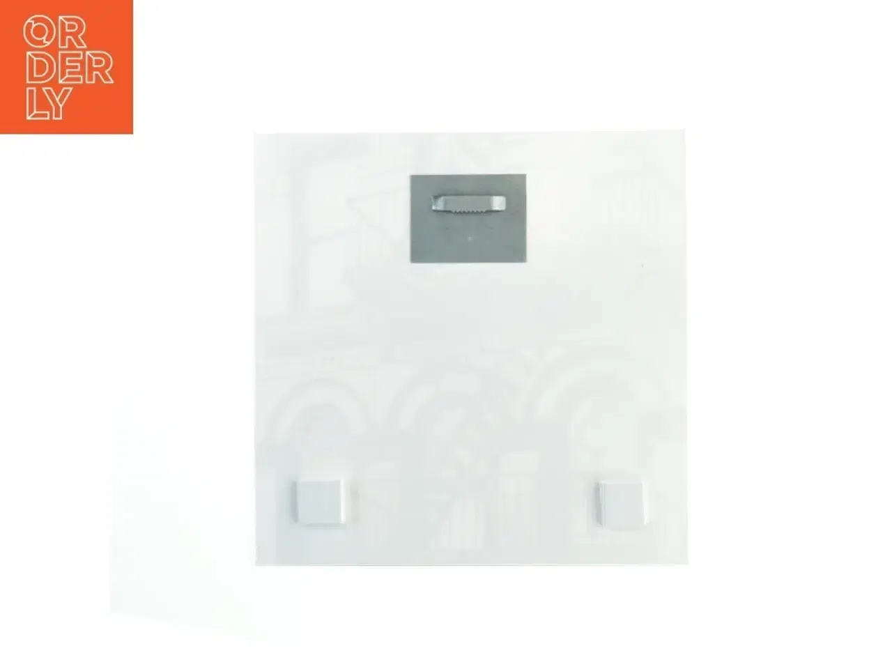 Billede 2 - Fotoplade med brandtrappe motiv (str. 30 x 30 cm)