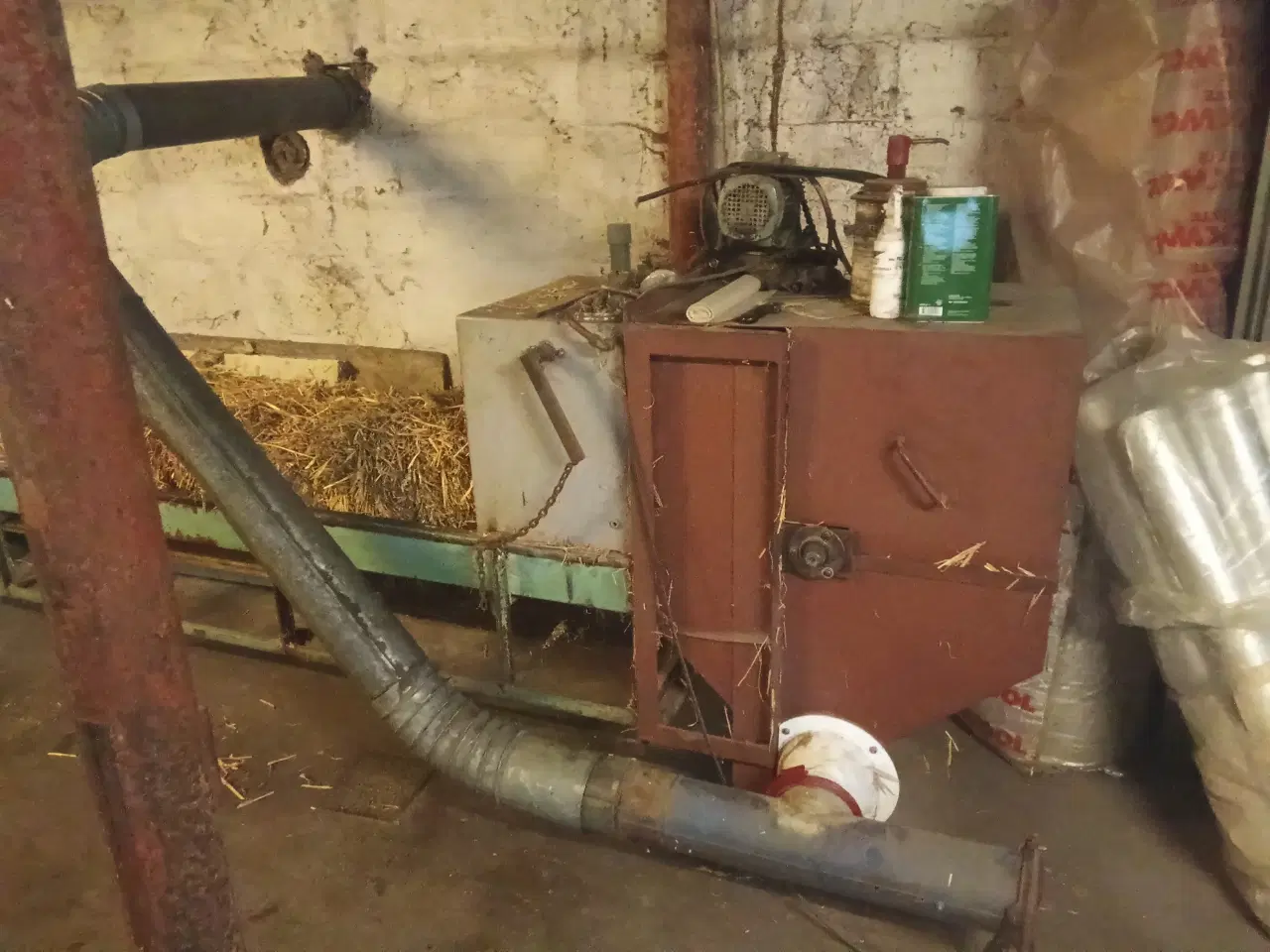Billede 7 - Reka kedel med stoker til piller og til halm