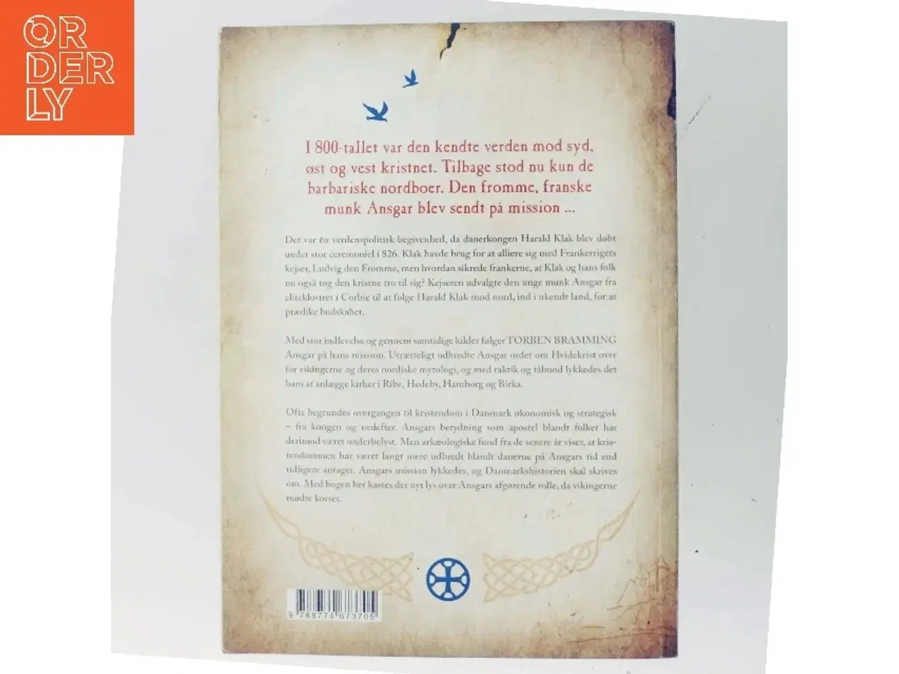 Billede 3 - Da vikingerne mødte korset : Ansgar og missionen mod nord af Torben Bramming (Bog)