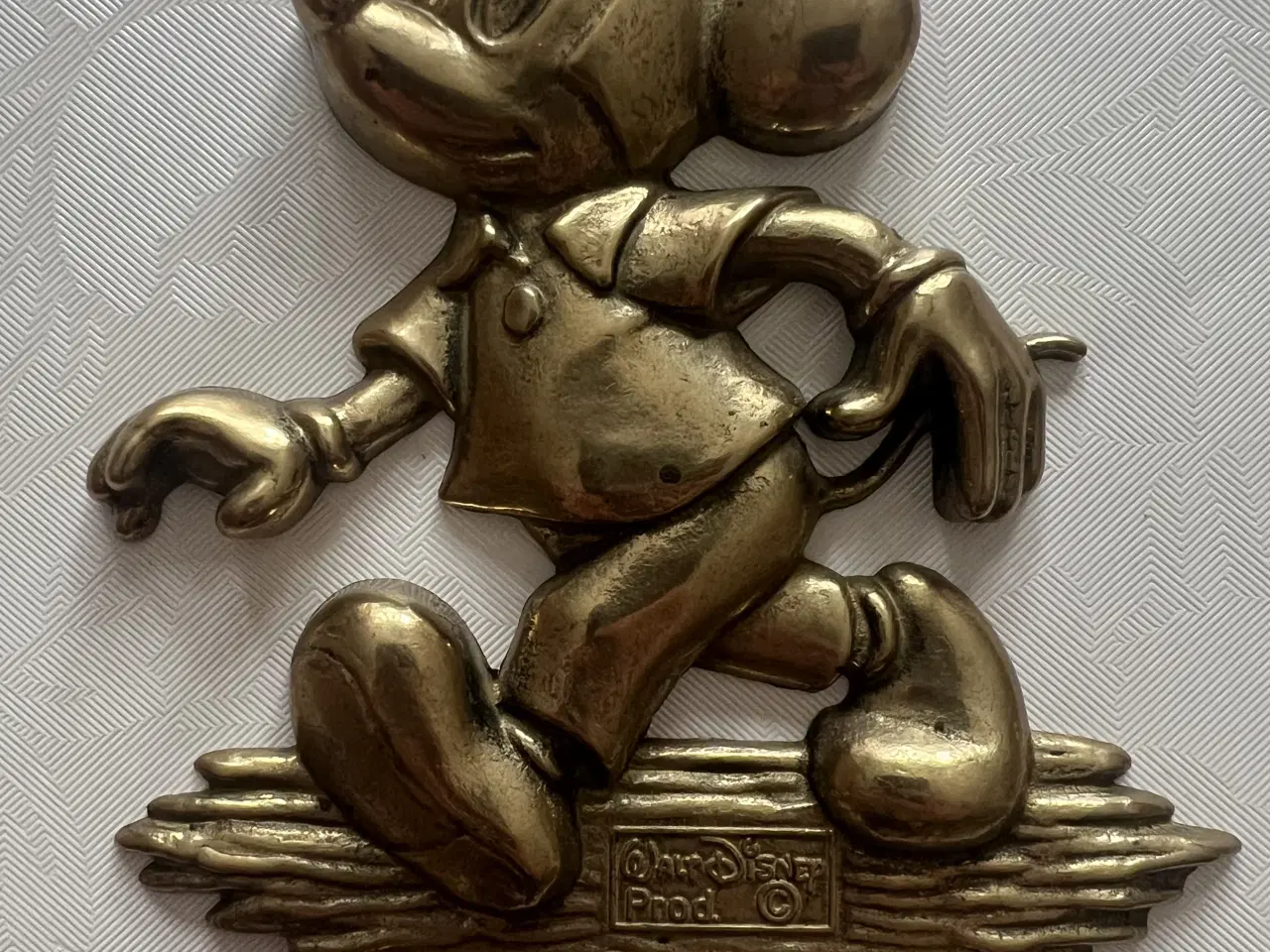 Billede 1 - Original Disney messing knagerække fra 60’erne