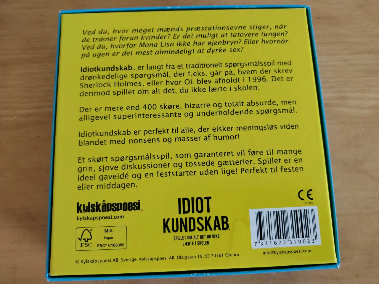Billede 5 - Idiotkundskab