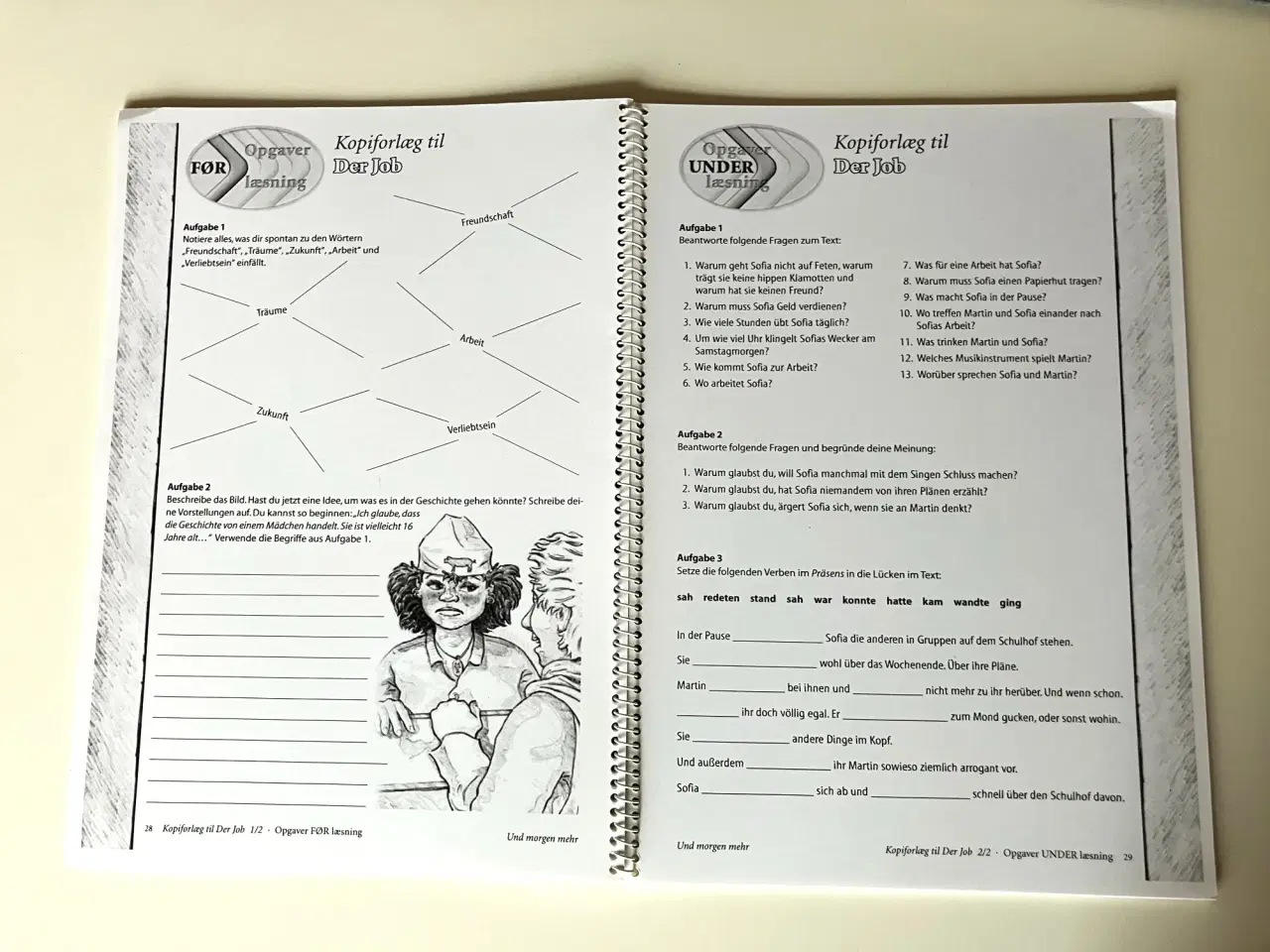 Billede 4 - Und morgen mehr - tyske noveller, lærervejledning.