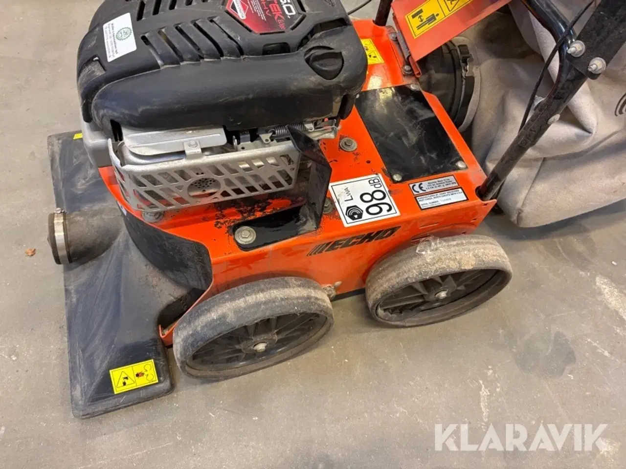 Billede 11 - Bladopsamler Echo WV190 4,5 kW