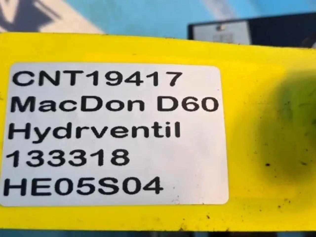 Billede 12 - MacDon D60 Hydraulikventil 133318