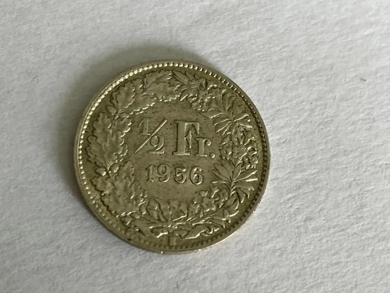 Billede 1 - 1/2 Franc Switzerland 1956