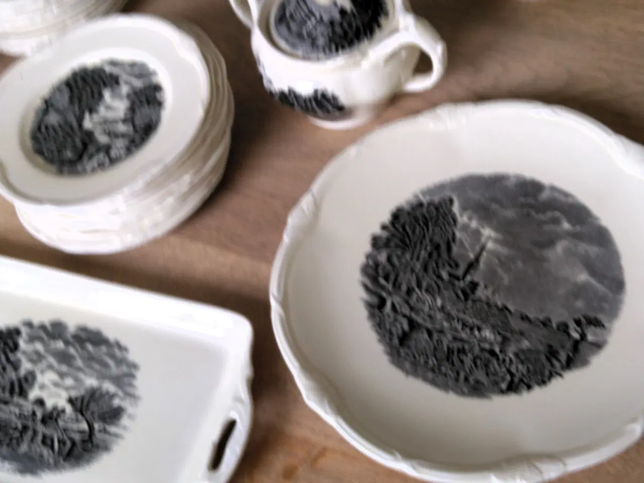 Billede 5 - Utroligt smukt kaffestel fra engelske Grindley.