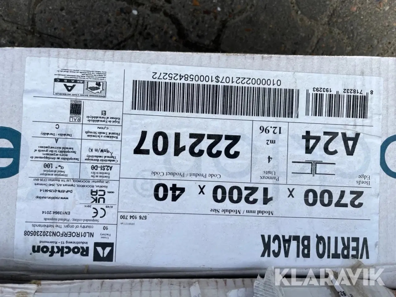 Billede 11 - Isolering ROCKFON VERTIQ BLACK 30 m2