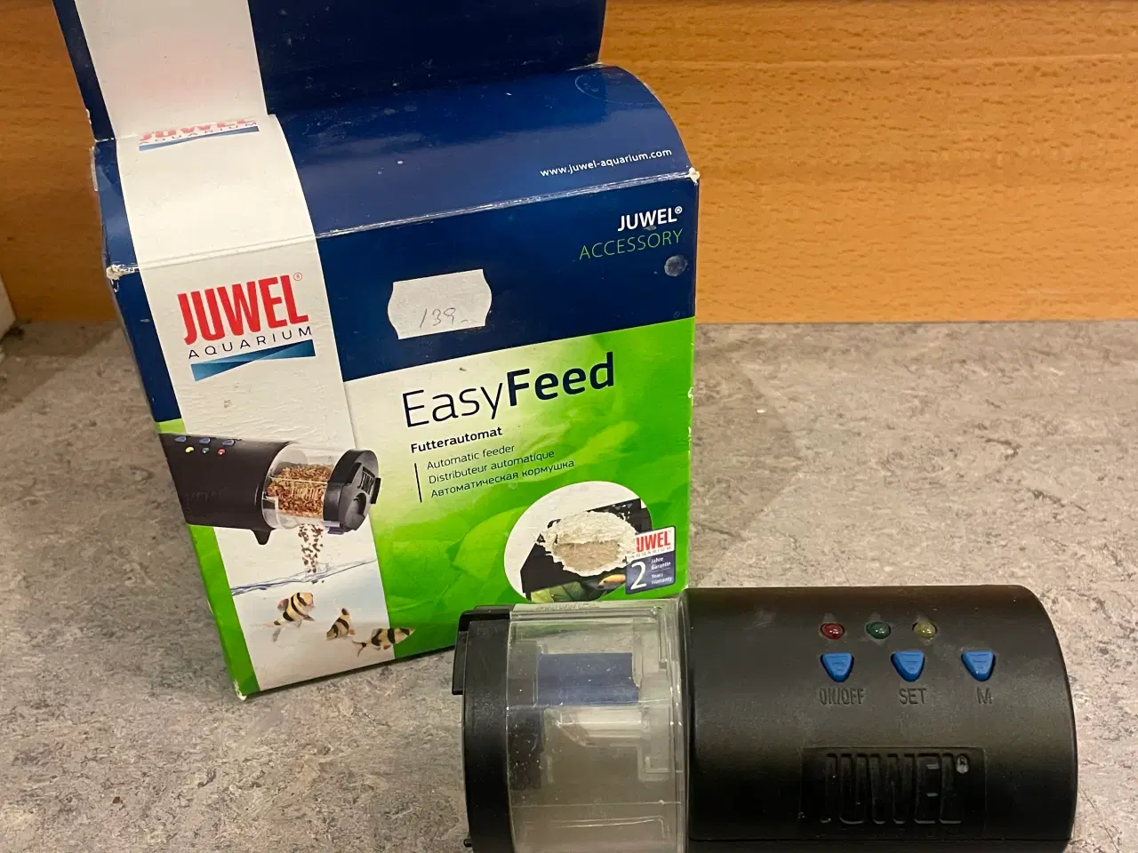 Billede 1 - Juwel EasyFeed automatisk fiskefoderautomat sort