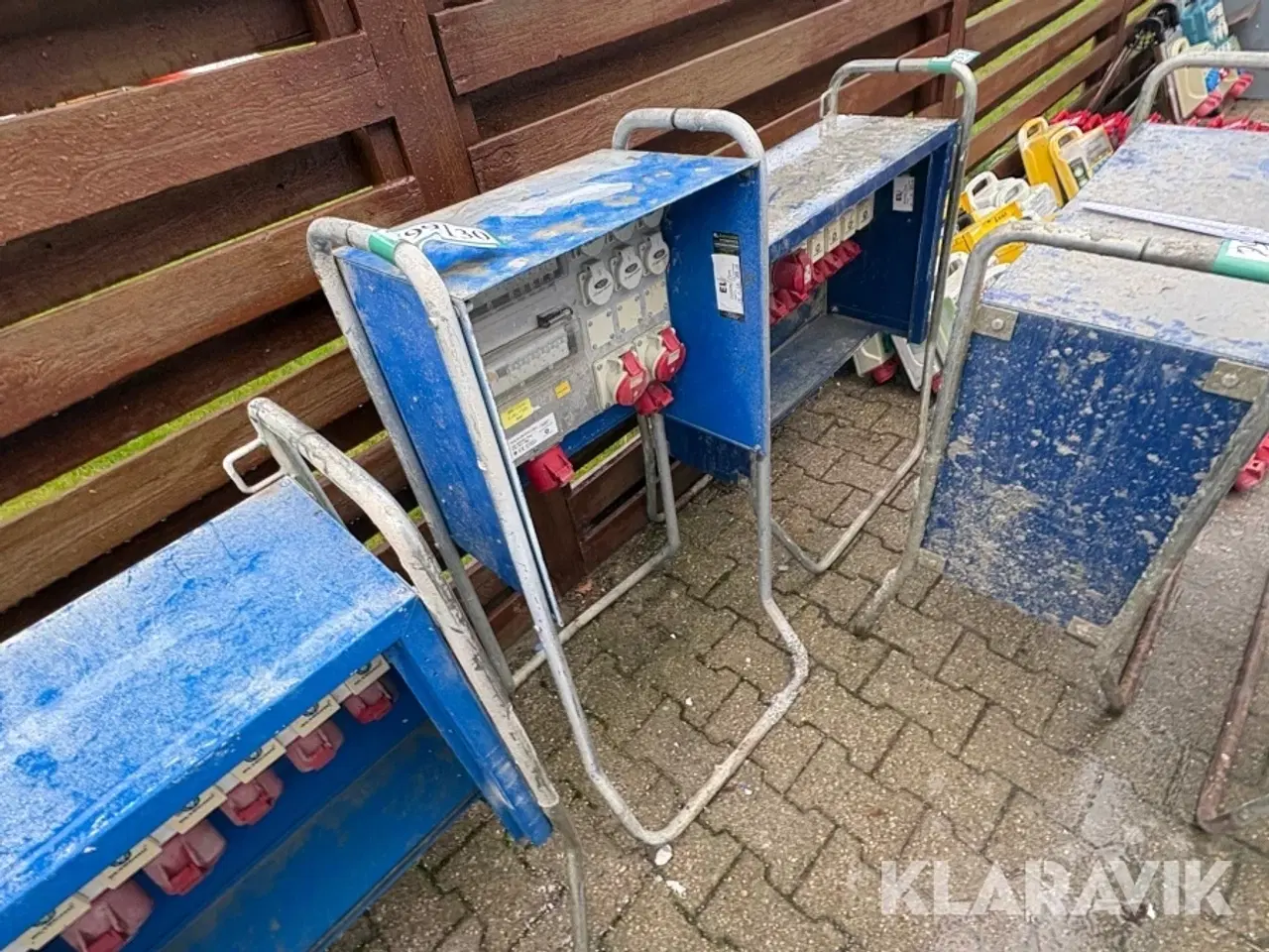 Billede 3 - Byggestrømtavle