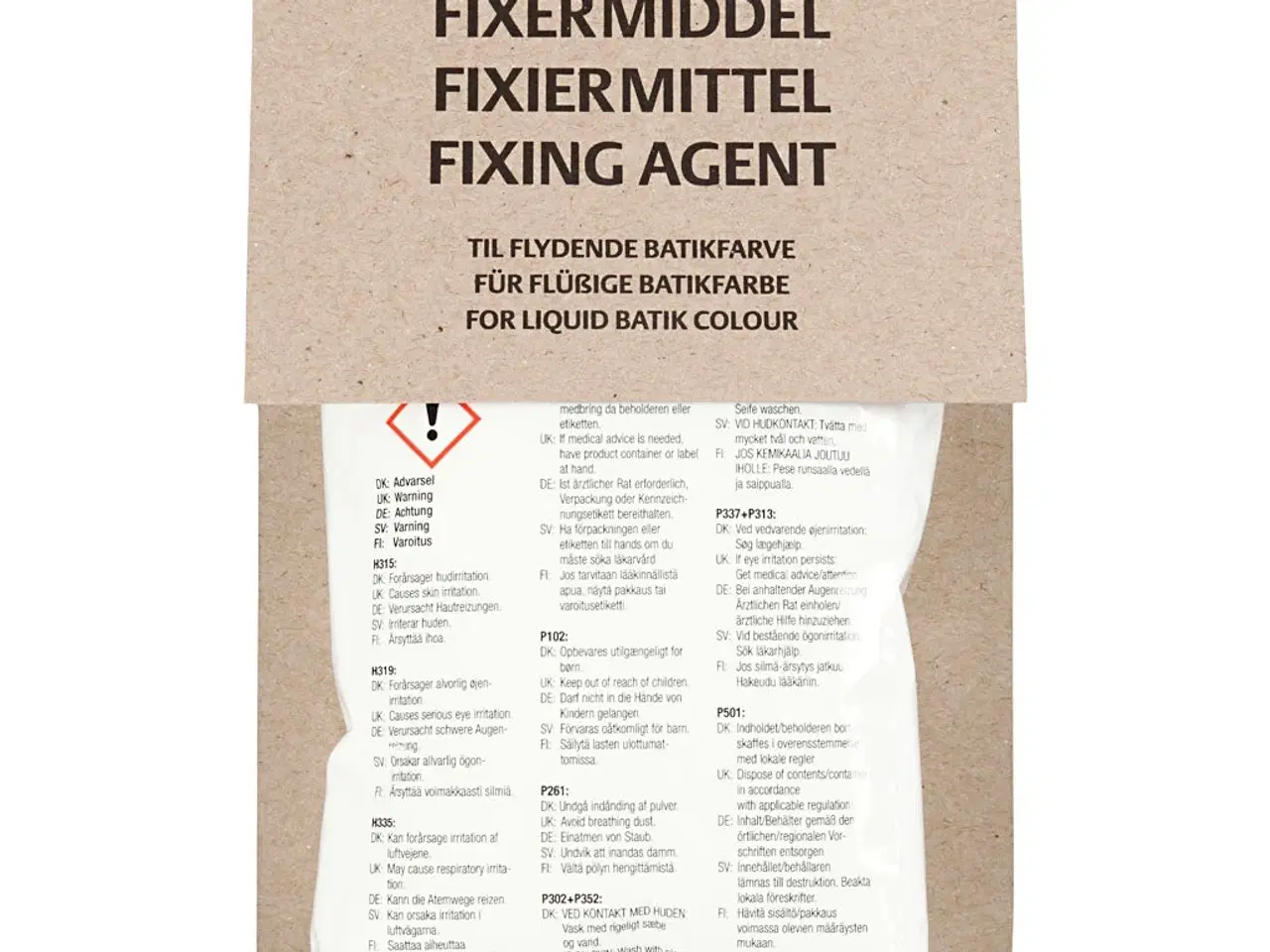 Billede 1 - ES Batik Fikseringsmiddel 200g - Hold Farverne Længere
