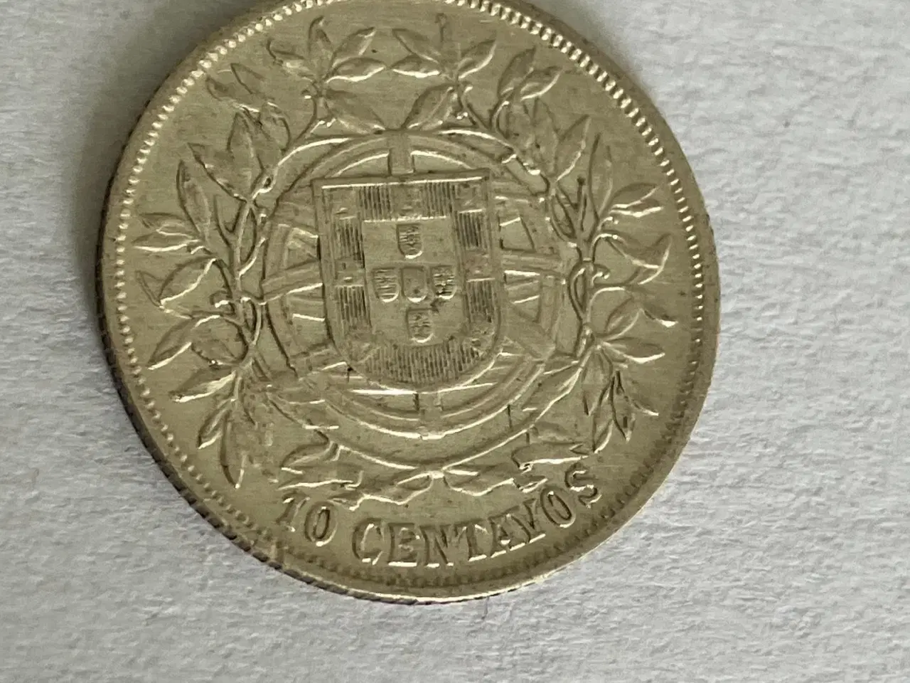 Billede 1 - 10 Centavos 1915 Portugal