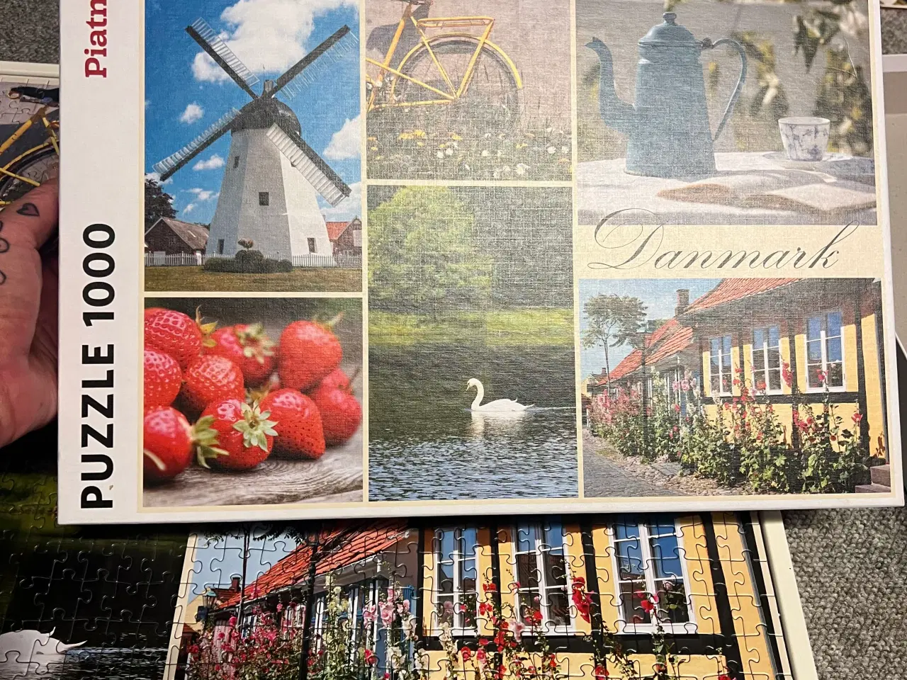 Billede 1 - Puslespil med 1000 brikker 