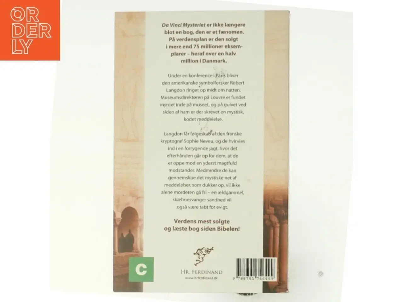 Billede 3 - Da Vinci mysteriet af Dan Brown (Bog)
