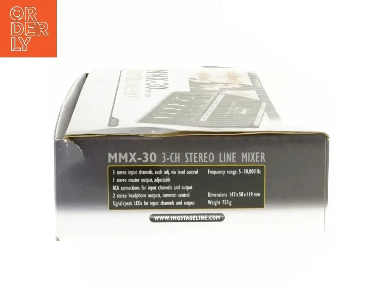 Billede 4 - IMG Stage Line MMX-30 Stereo Mixer fra Stage Line (str. 5x14x11 cm)