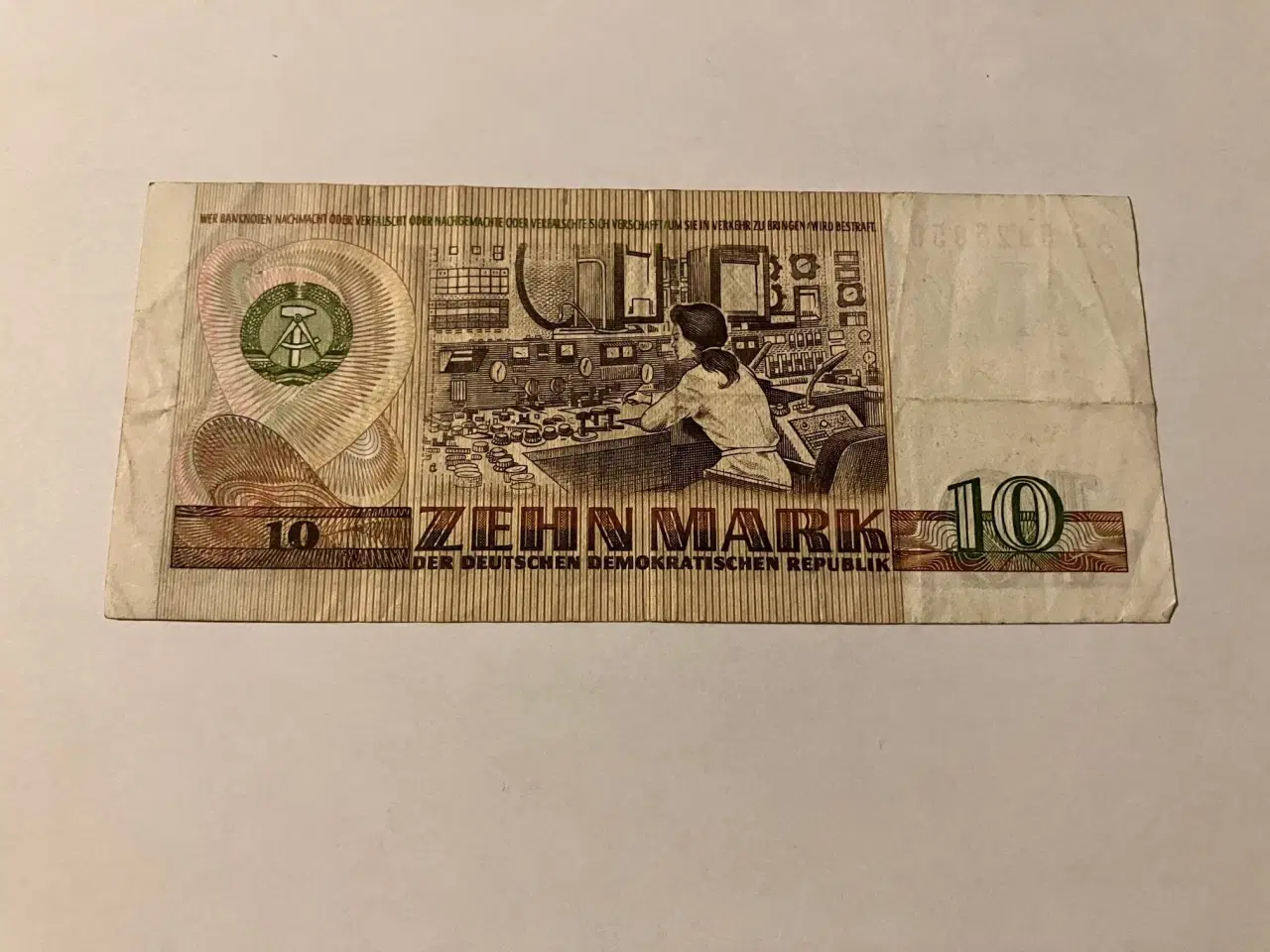 Billede 2 - 10 DDR Mark 1971 Germany