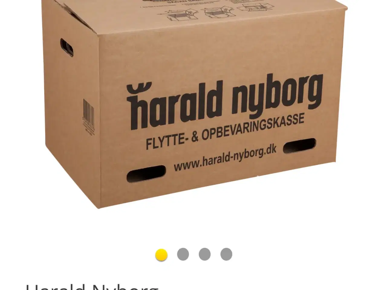 Billede 1 - Store / senior og små / junior flyttekasser