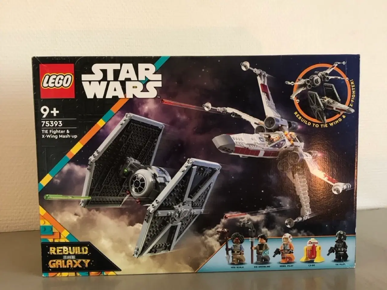 Billede 1 - LEGO Star Wars 75393 TIE Fighter & X-Wing Mash-up 