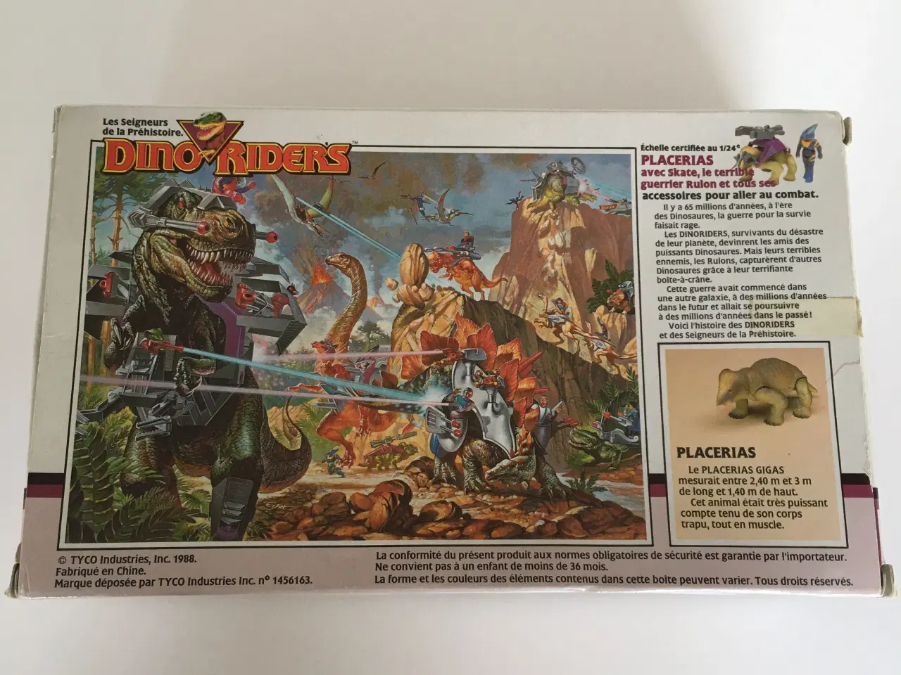 Billede 3 - Dino-Riders Placerias 1988 fra Ideal 