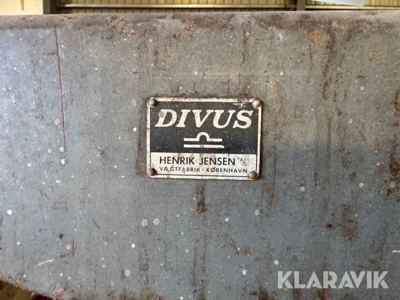 Billede 12 - Mekanisk platformsvægt Divus
