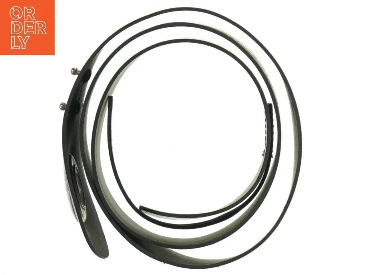 Billede 2 - Læderbælte bordeaux hofte (str. 99 cm)