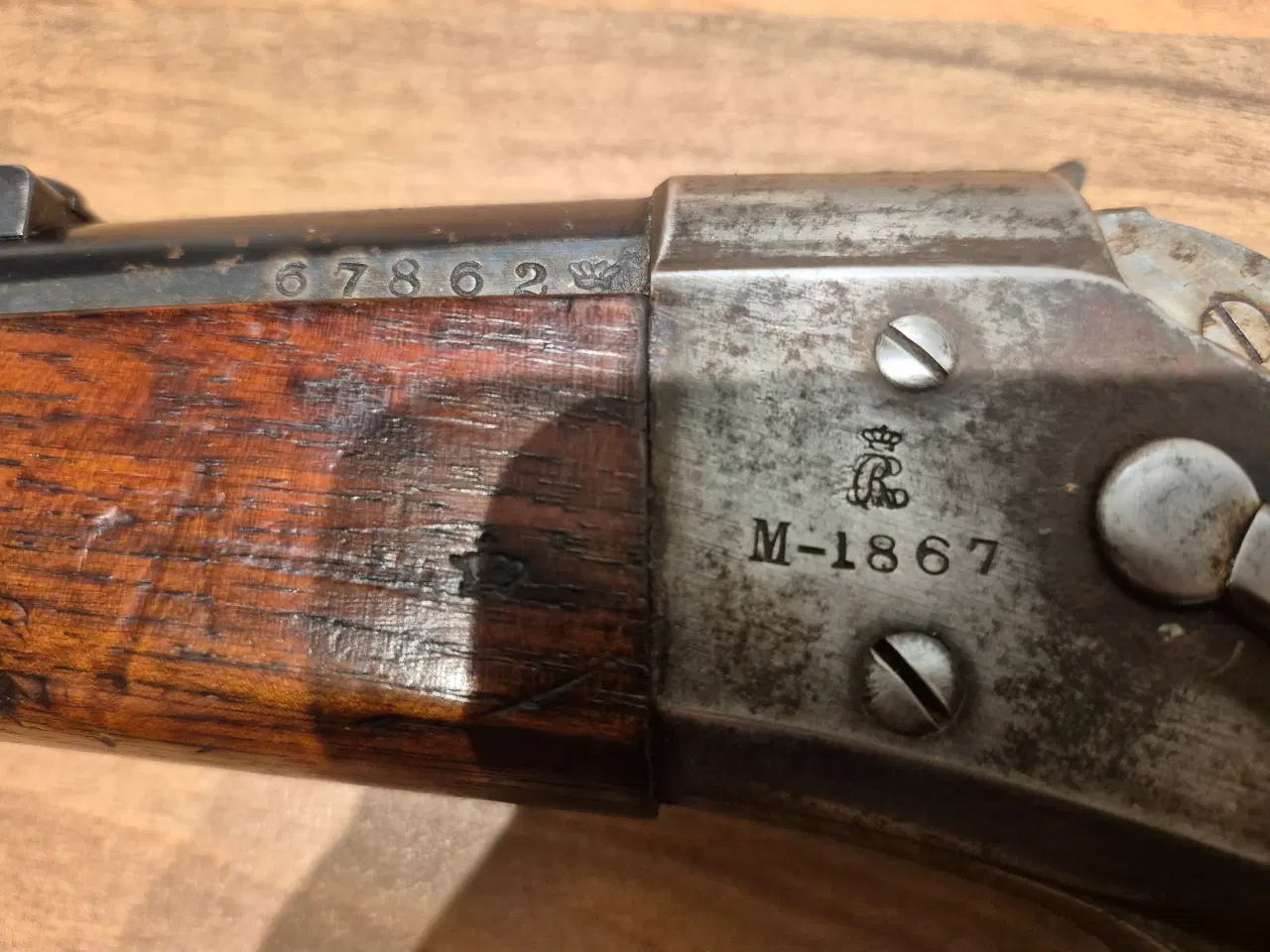 Billede 5 - Remington M1867 Dansk militærriffel - baglader.