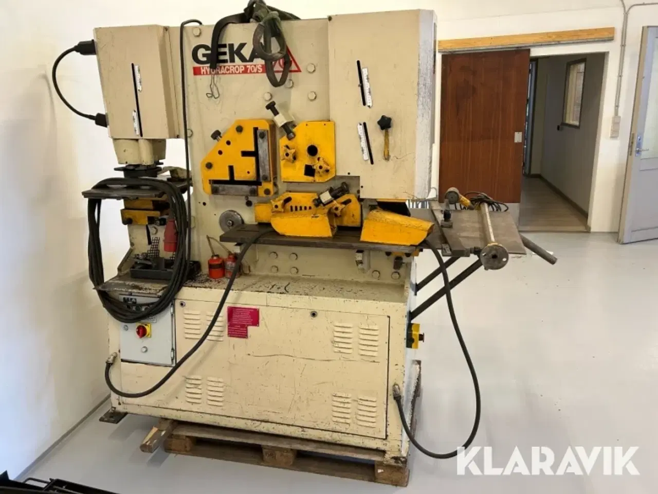 Billede 3 - Stanse og lokkemaskine GEKA HYD 70