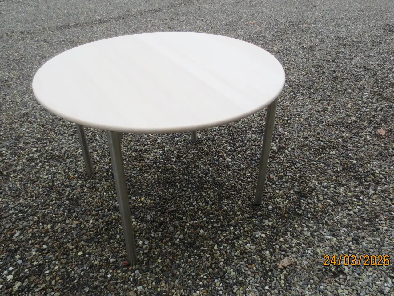 Billede 4 - 1 stk Andreas Hansen Rund spisebord i Egetræ