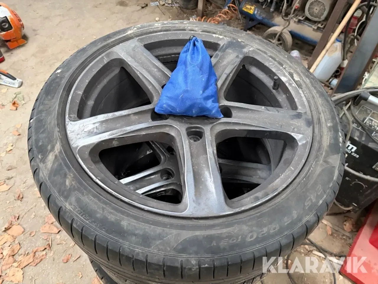 Billede 6 - Alufælge med dæk Pirelli P Zero 4 styk