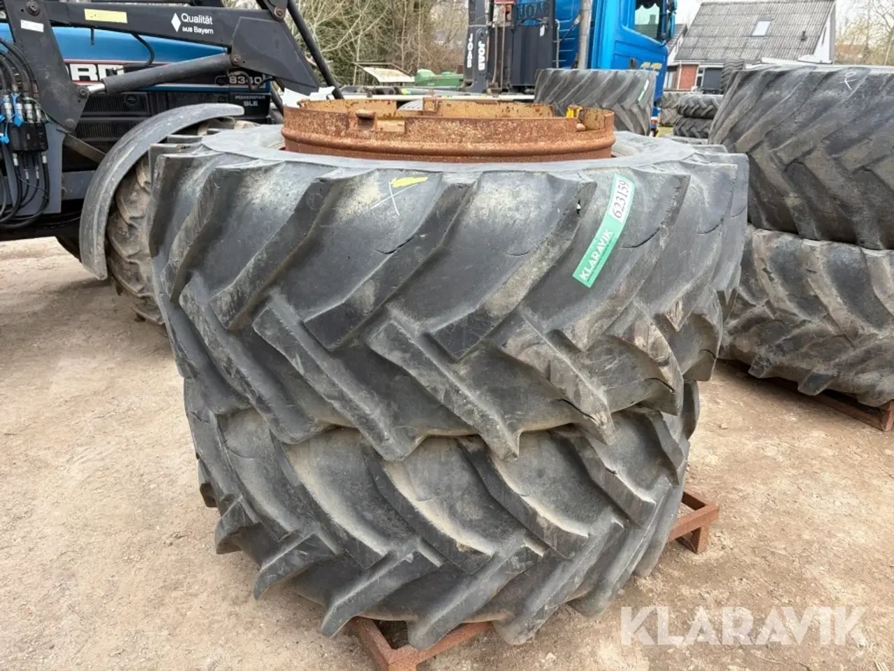 Billede 1 - Lnadbrugsdæk Trelleborg Twin 414 2 styk