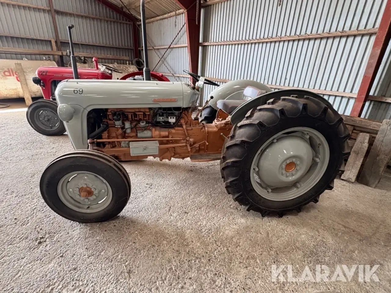Billede 4 - Traktor Massey Ferguson 35 Guldfugl