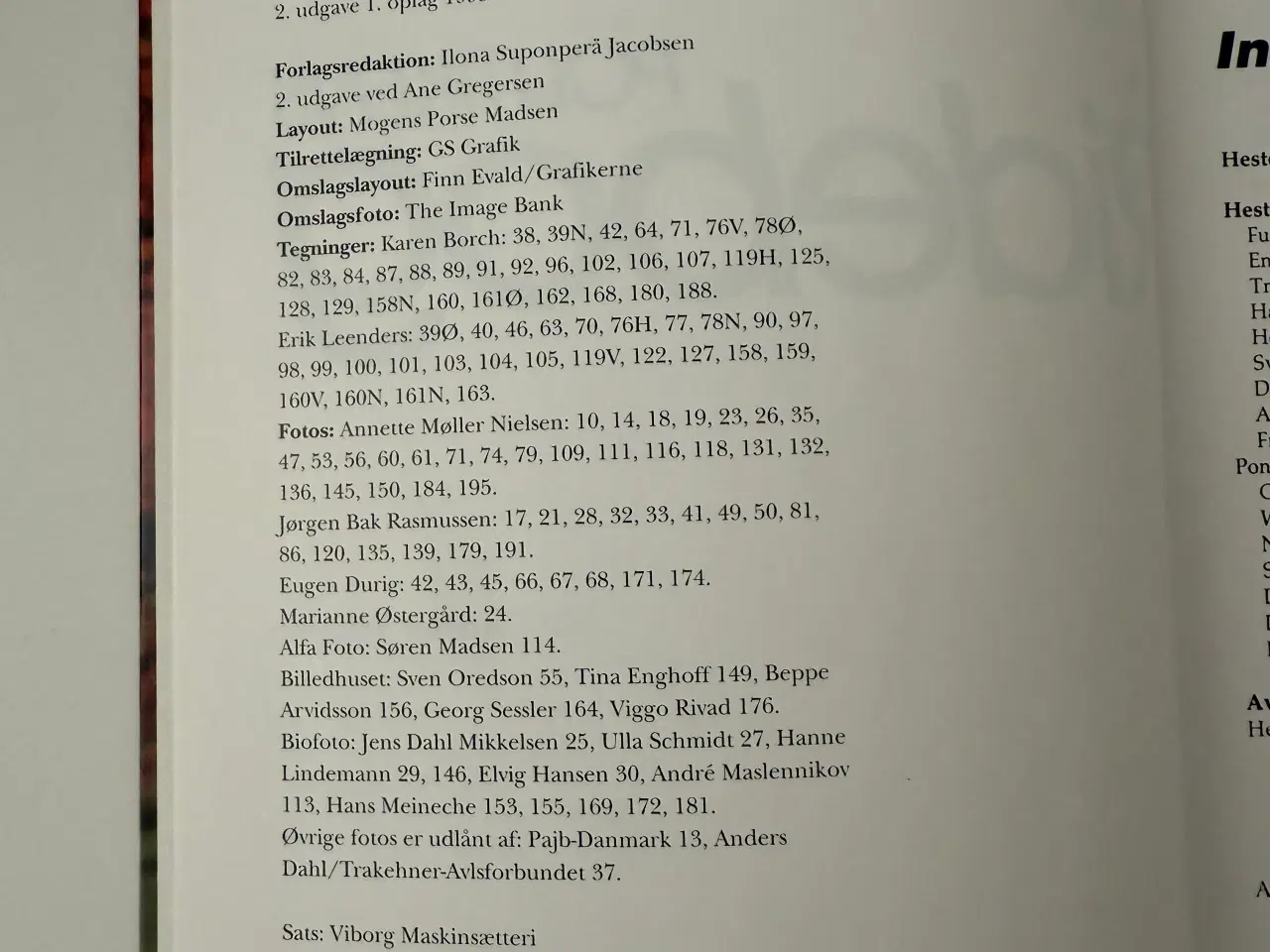 Billede 4 - Politikens Ridebog - ridehåndbog