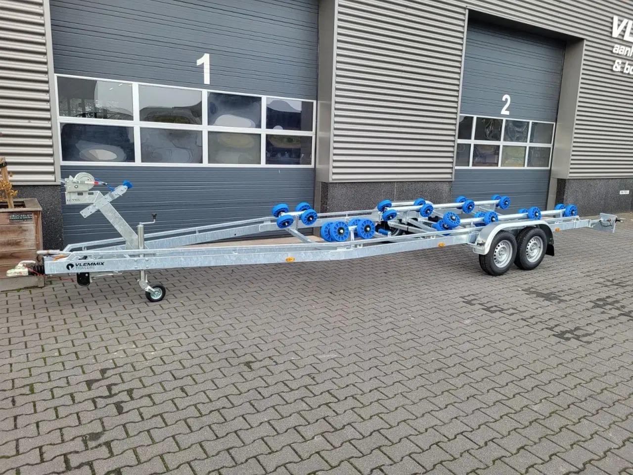 Billede 1 - Vlemmix Bådtrailer 840x250 3000 Flex-Roll