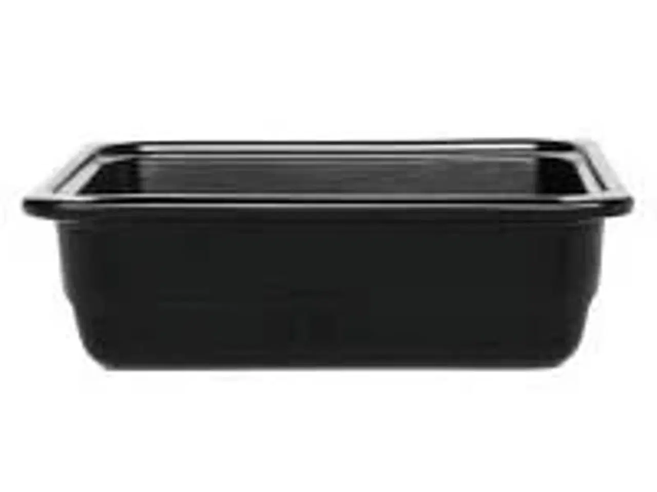 Billede 1 - 2 stk. Fad sort 1/2 GN D100 mm Emile Henry