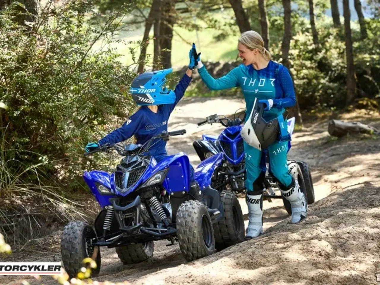 Billede 7 - Yamaha YFM 110 R Racing Blue