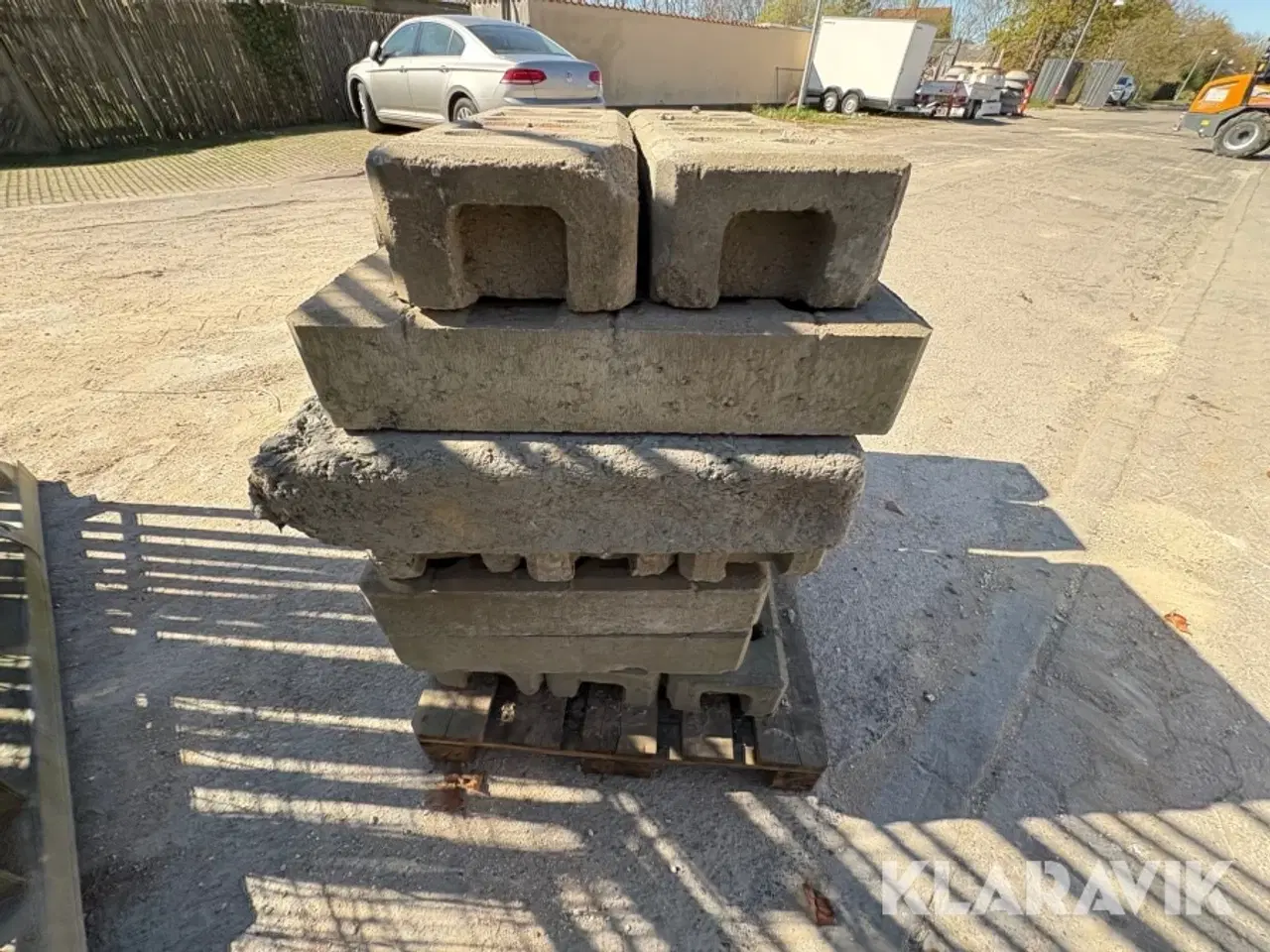 Billede 11 - Byggepladshegn 21 styk og fødder 32 styk