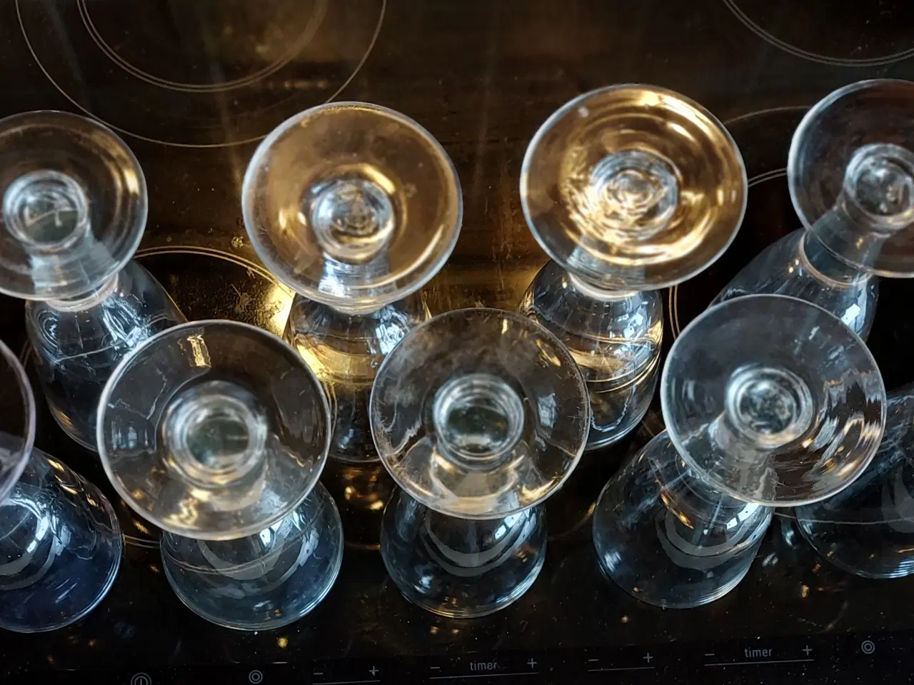 Billede 3 - 9 stk. ABSALON glas - 110 år gammel