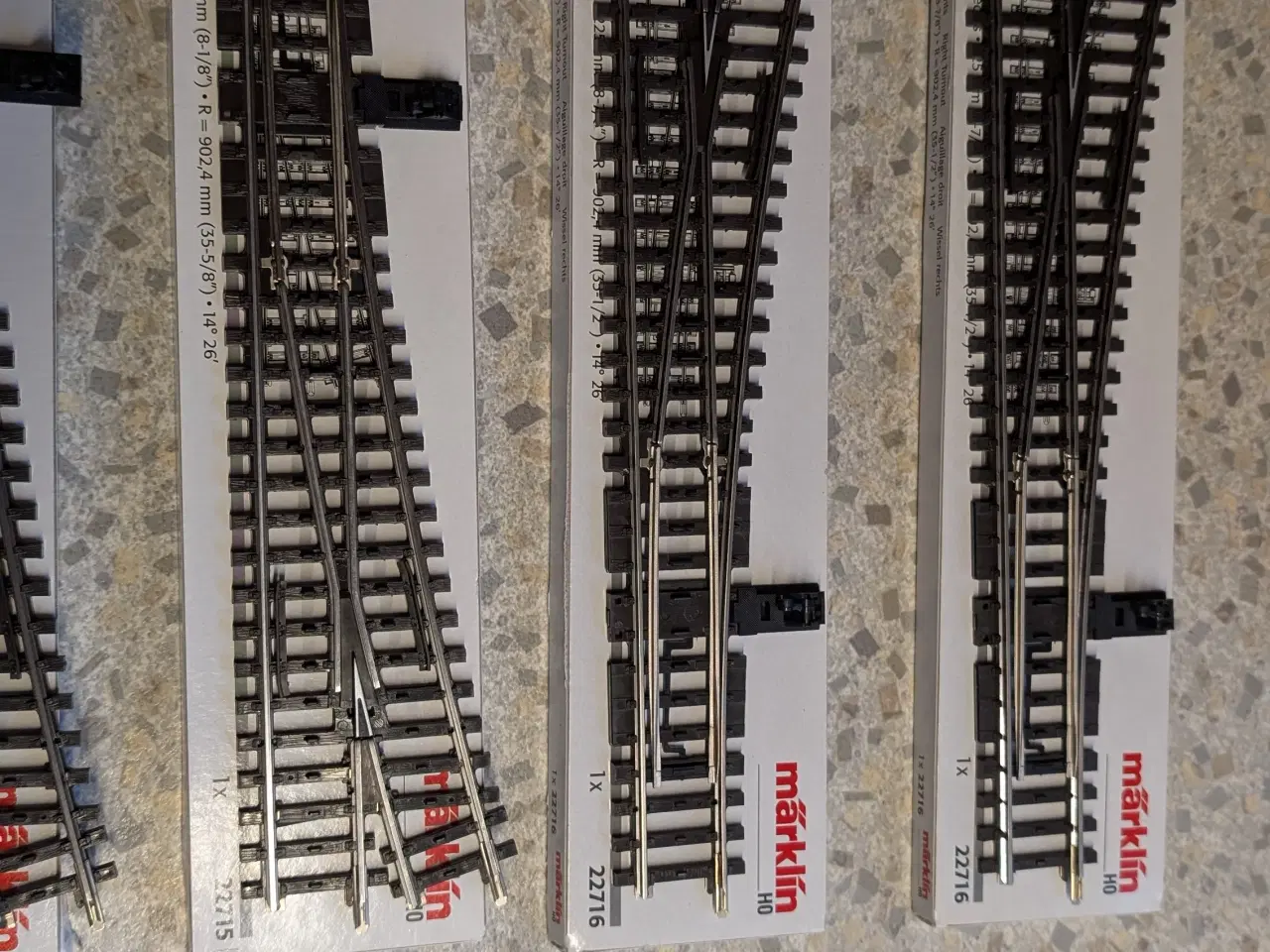 Billede 3 - Märklin K sporskift 22715 + 22715 sælges 