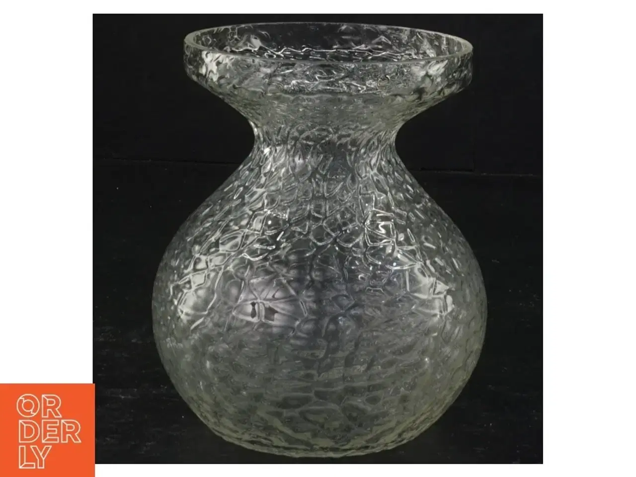 Billede 1 - Hyacintglas med boblestruktur (str. 12 x 10 cm)
