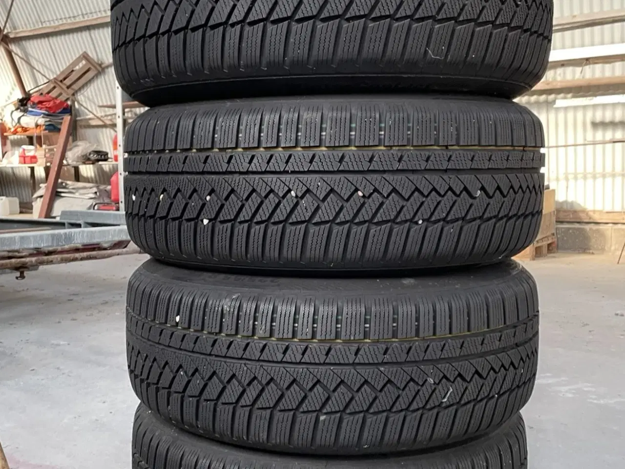 Billede 4 - 17" original BMW Serie 5 alufælge +vinterdæk Conti