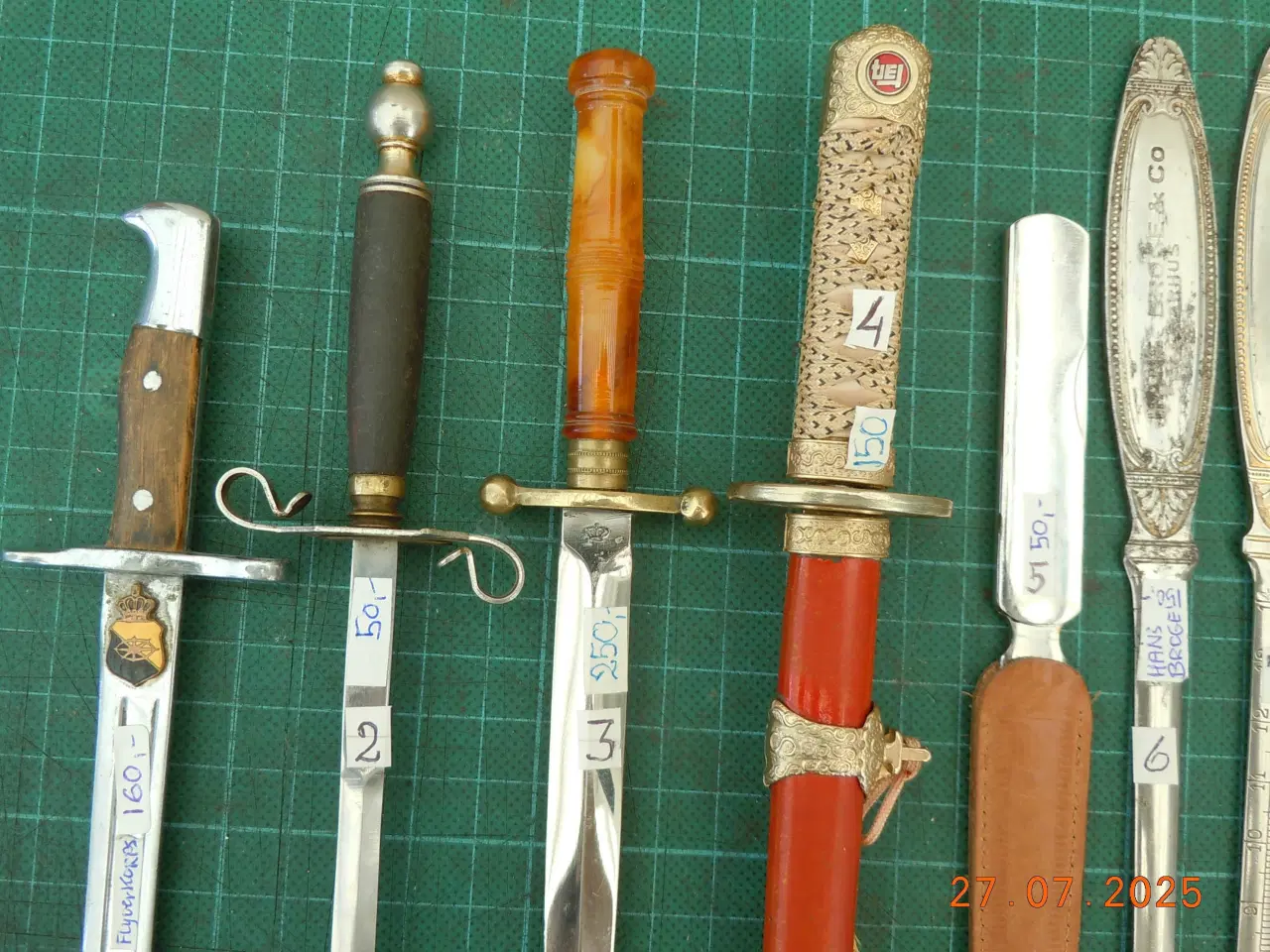 Billede 3 - Papirknive, Brevåbnere Vintage og antikke.