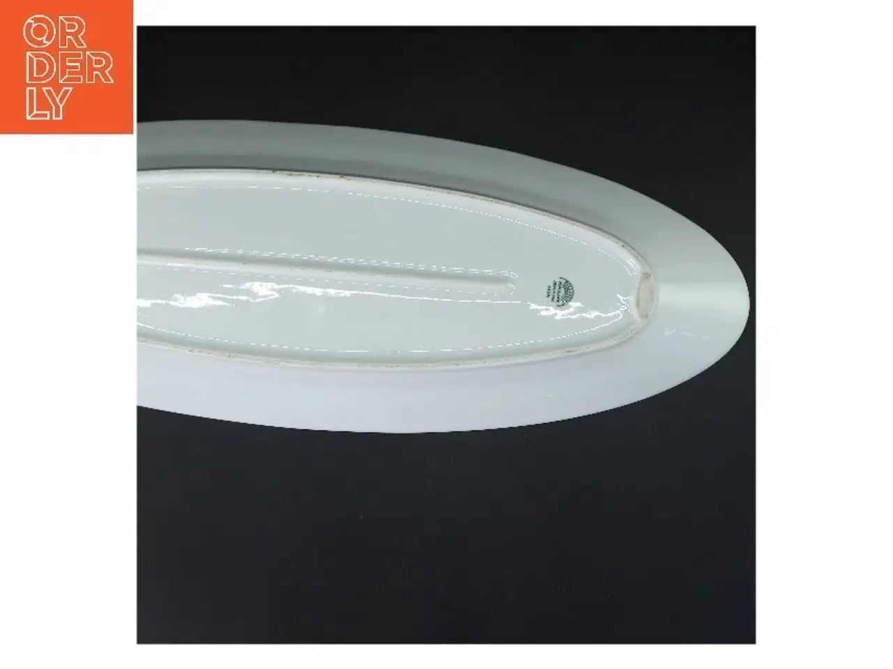 Billede 3 - Stort porcelænsfad fra Pillivuyt (str. 59x20,5 cm)