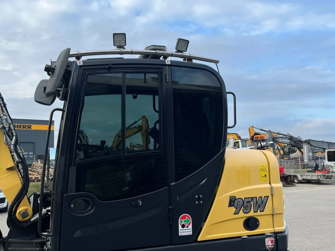Billede 10 - Yanmar B95W Engcon rotortilt, vogn mm.