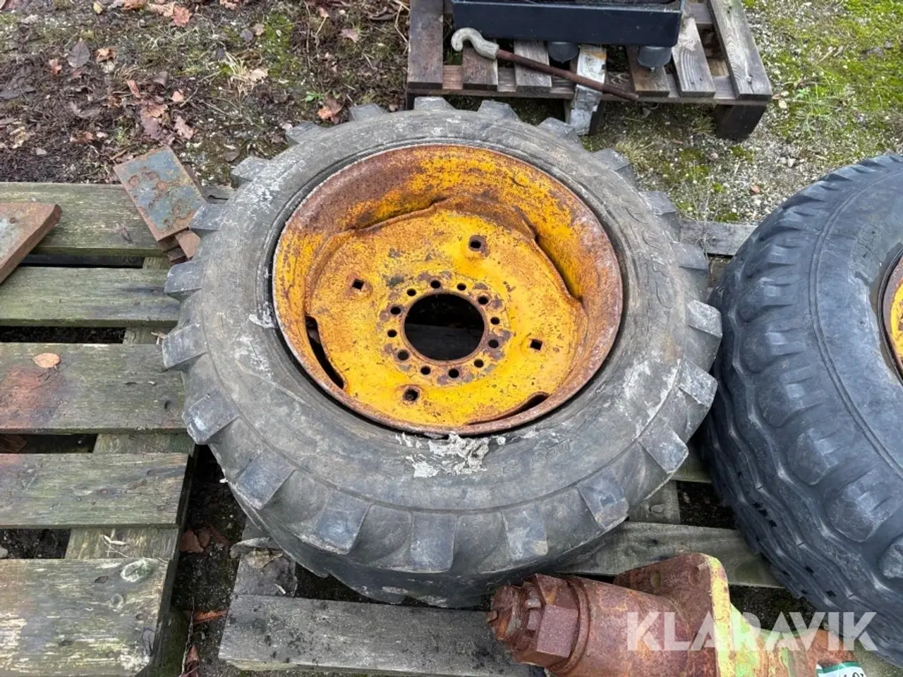 Billede 4 - Dæk + Prøjsøje træk blandet lot 3 objekter