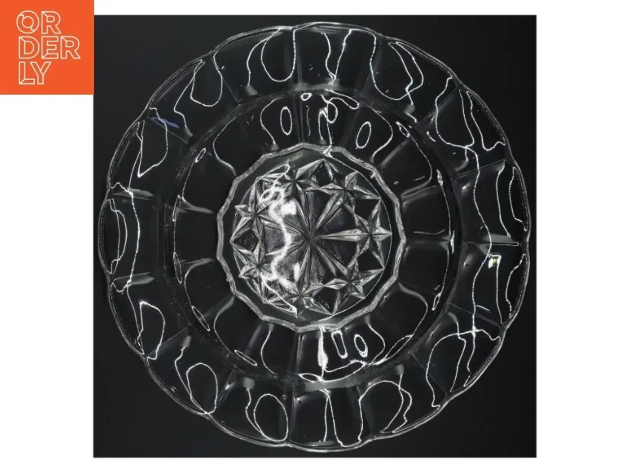 Billede 3 - Glasfad (str. Ø. 32,5 cm)