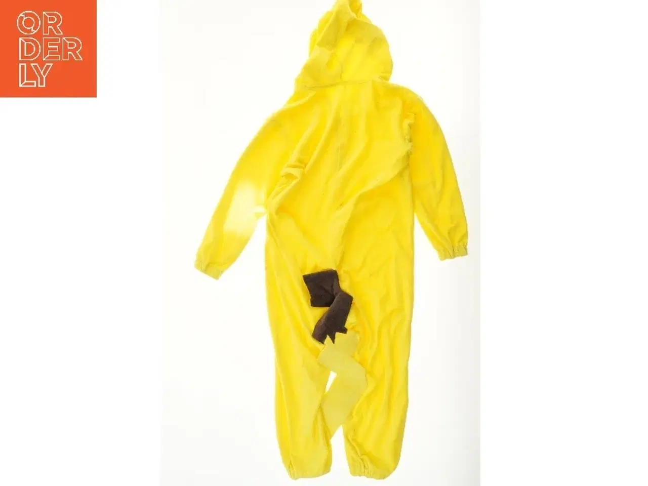 Billede 2 - Gul heldragt med hætte (str.  længde 102 cm brede 37 cm)
