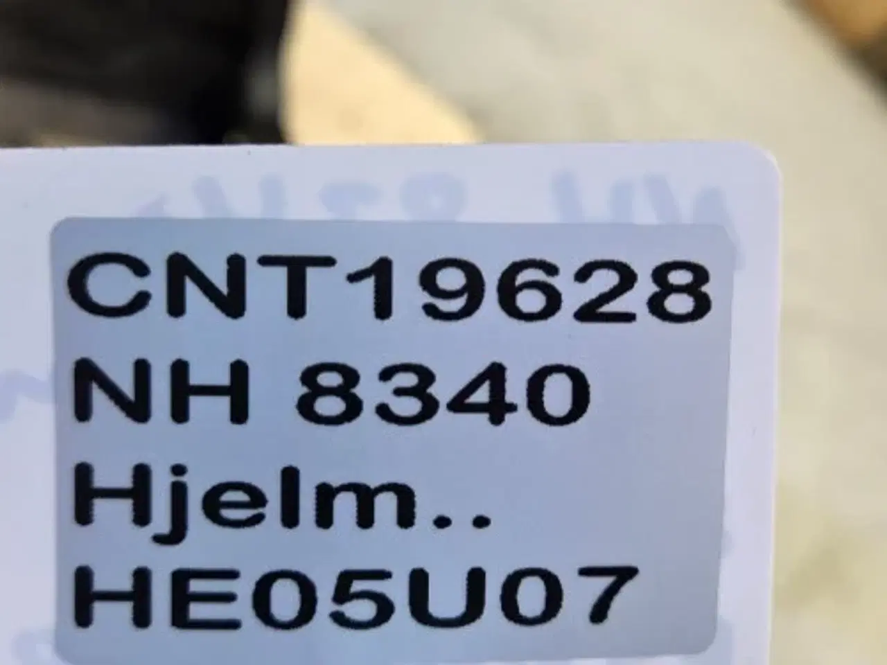 Billede 12 - New Holland 8340 Front Hjelm