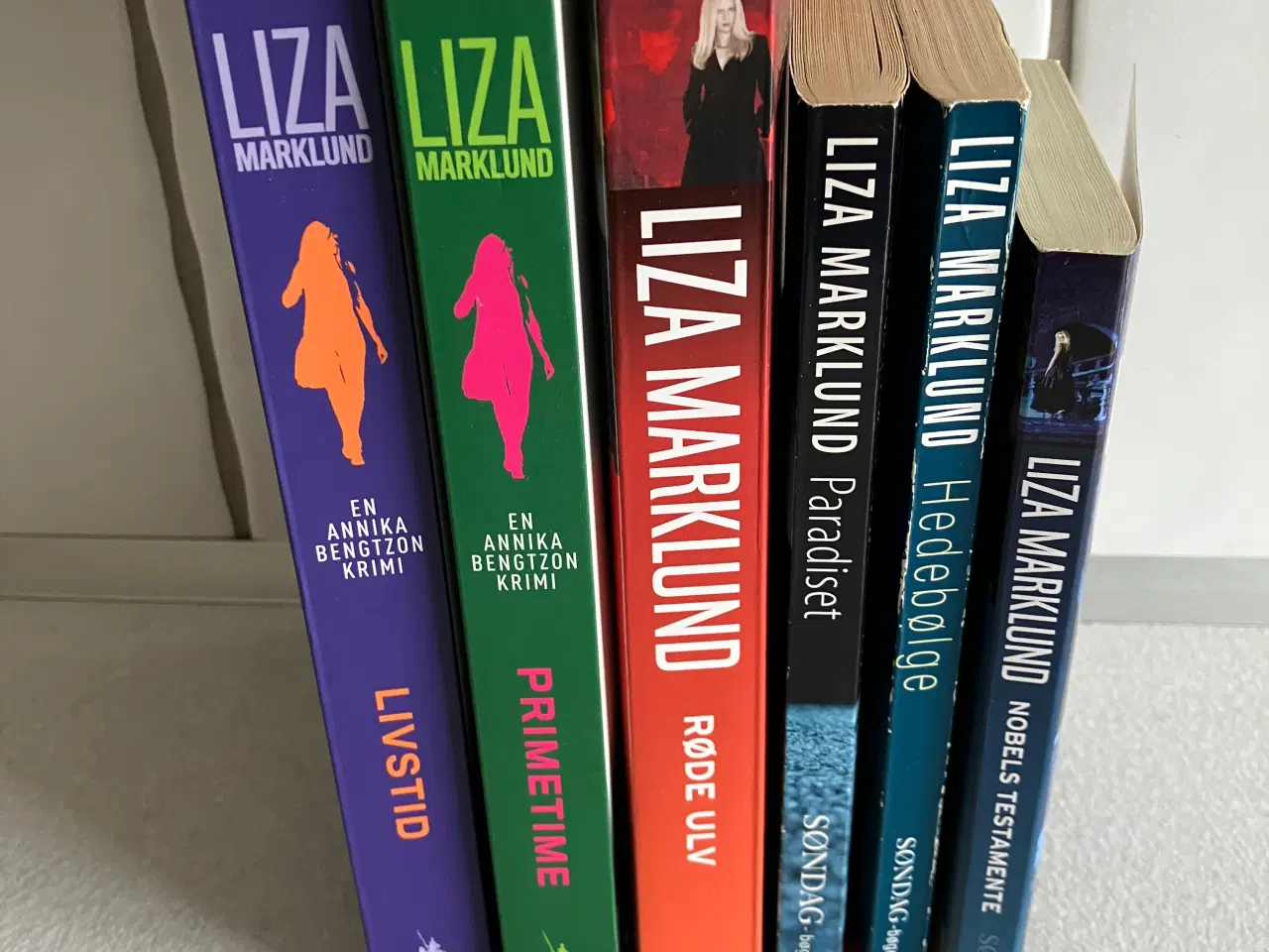 Billede 1 - Bøger af Liza Marklund 6 stk i paperback